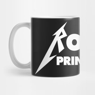 Metallica 'Rock Princess' Design in White Mug